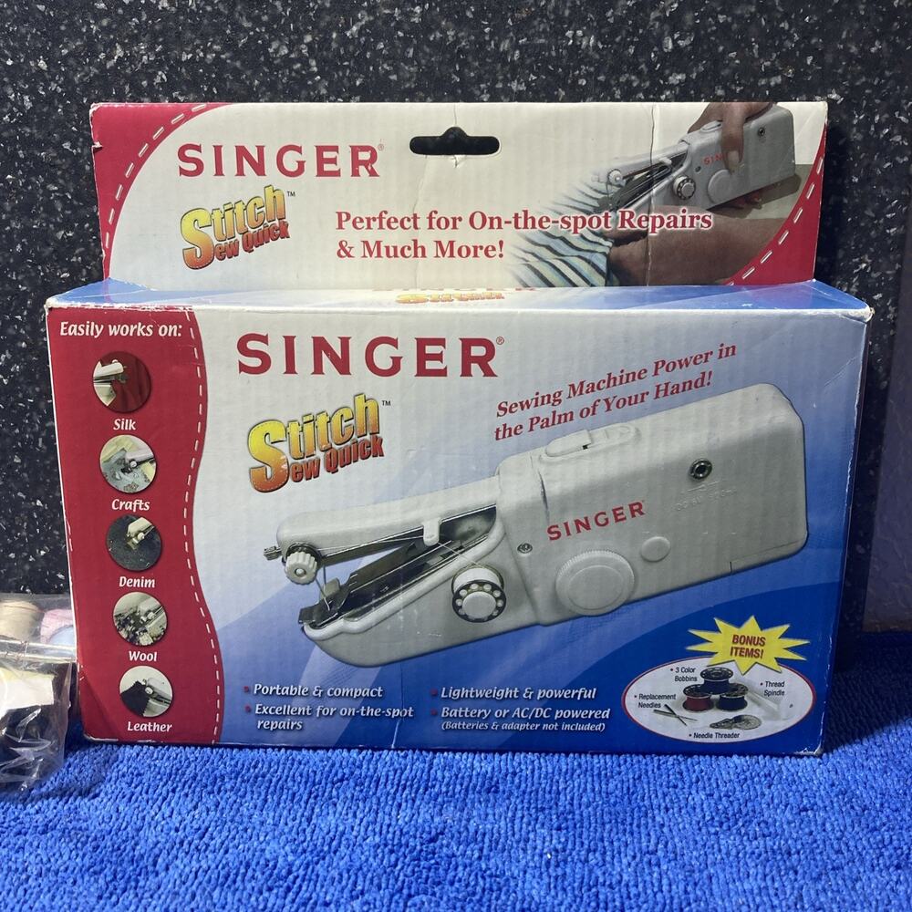Singer Stitch Sew Quick Handheld Sewing Machine